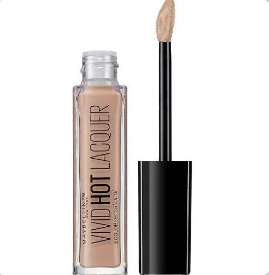Maybelline Vivid Hot Lacquer Lip Gloss - 60 Tease