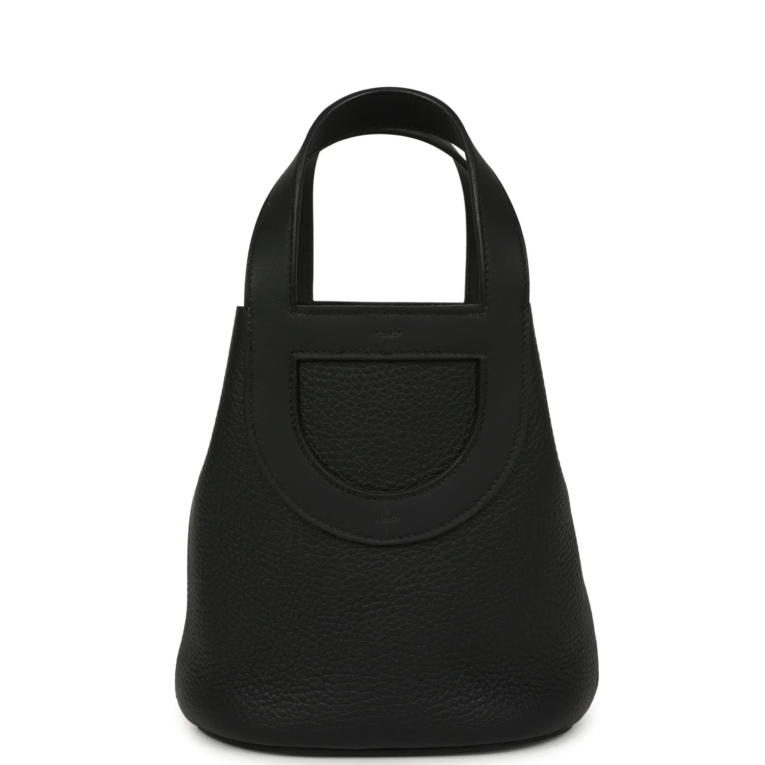 HERMÈS In-The-Loop 18 Black Clemence, Swift Palladium Hardware