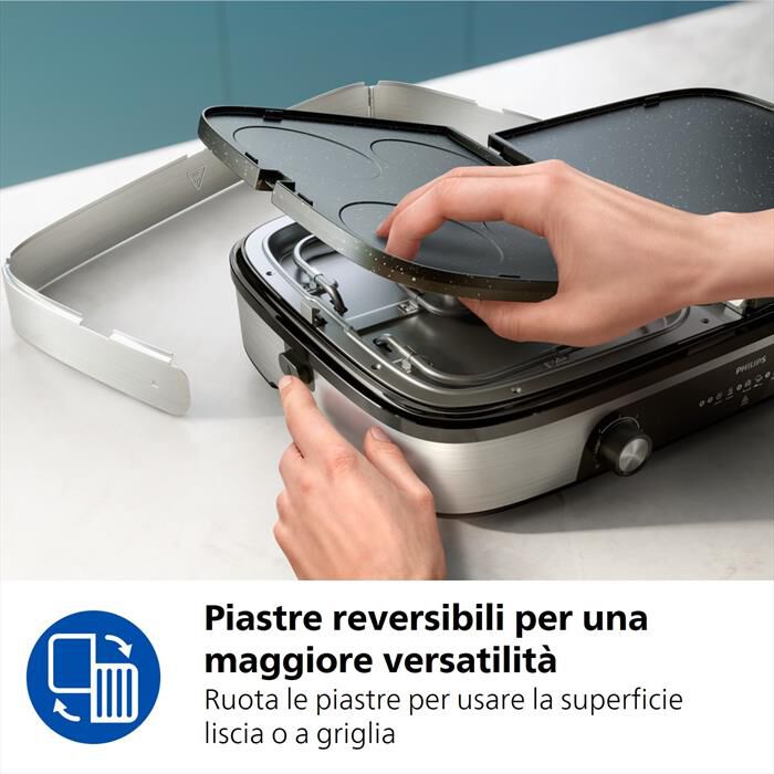 PHILIPS - SERIE 5000 HD6222/90-Alluminio