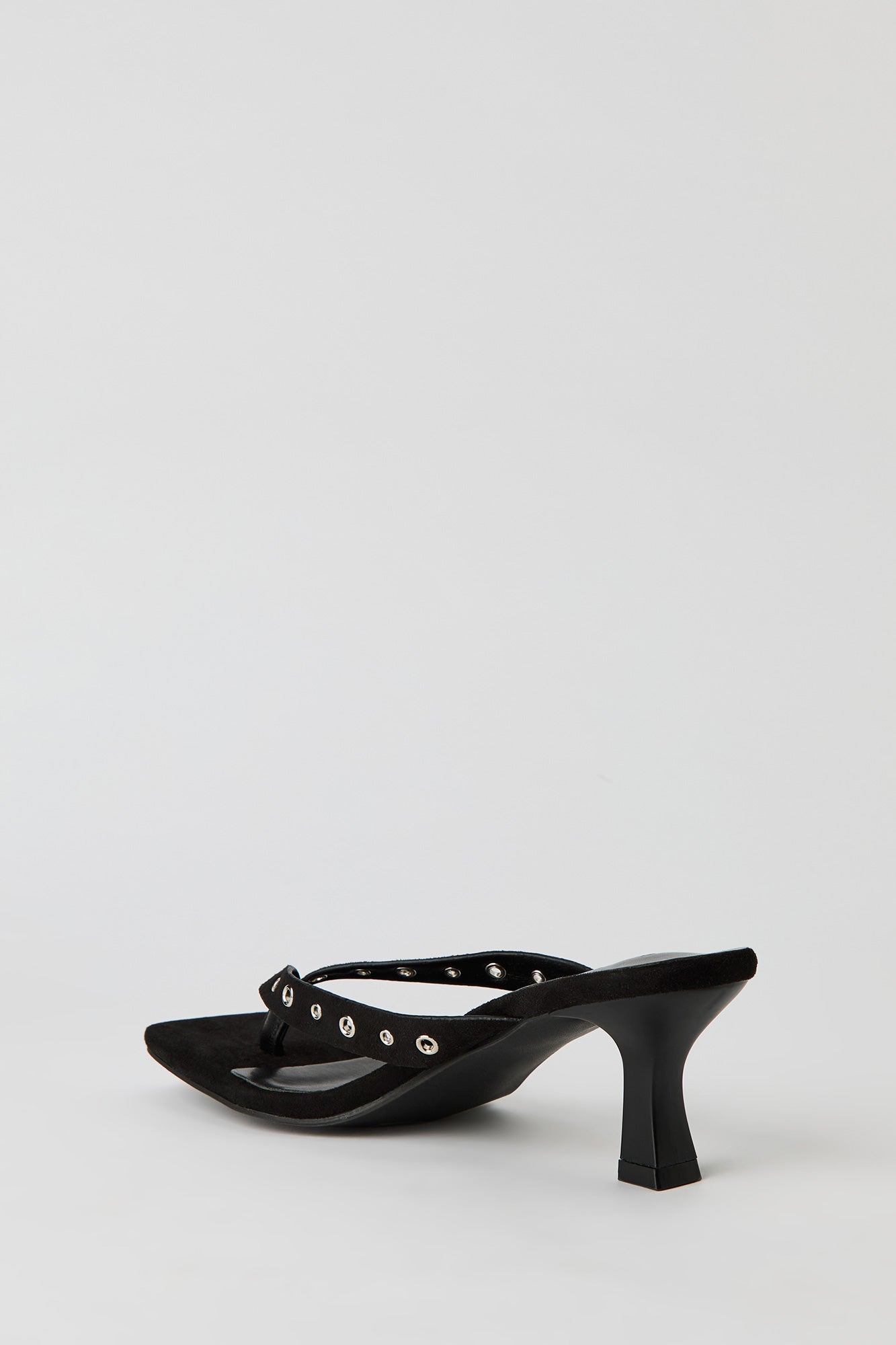 Kitten Heel Thong Sandal