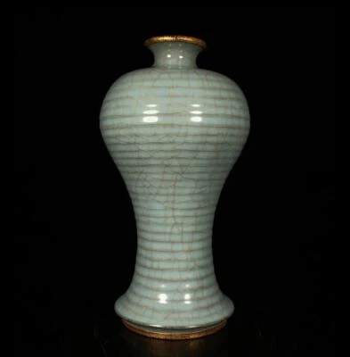 Old Chinese Guan Yao Guan Kiln Vase Q991