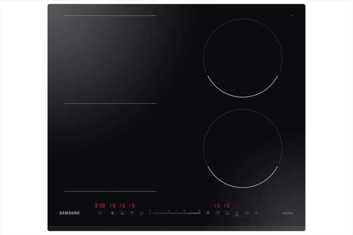 SAMSUNG - Piano cottura induzione NZ64R3747BK/UR 56 cm-VETROCERAMICA NERO