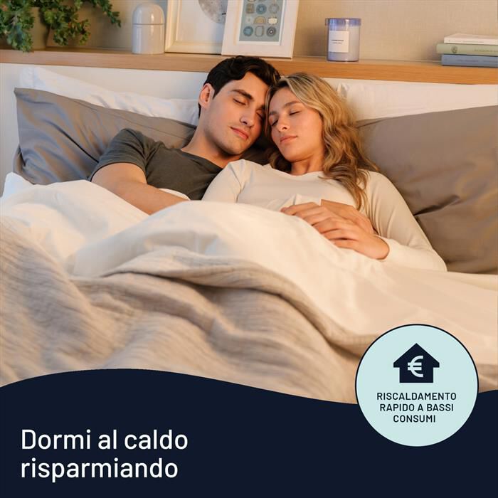 IMETEC - COMFORT 2T 50% LANA E MERINO 150X160-bianco