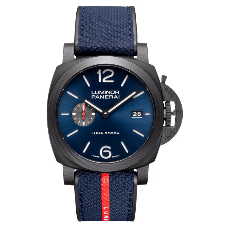 【7A Quality】Panerai  Luminor Marina Carbotech™ Luna Rossa 44mm PAM01529