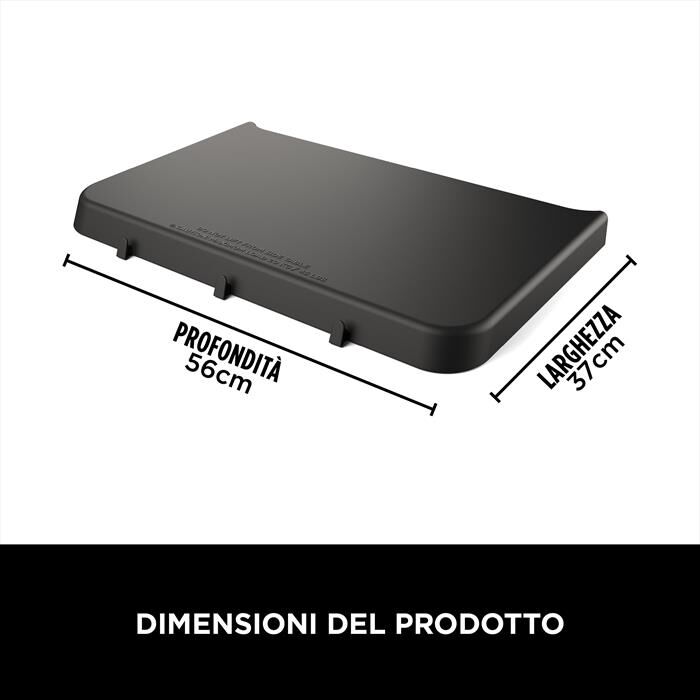 NINJA - STAND UNIVERSALE+VASSOIO WOODFIRE-Nero