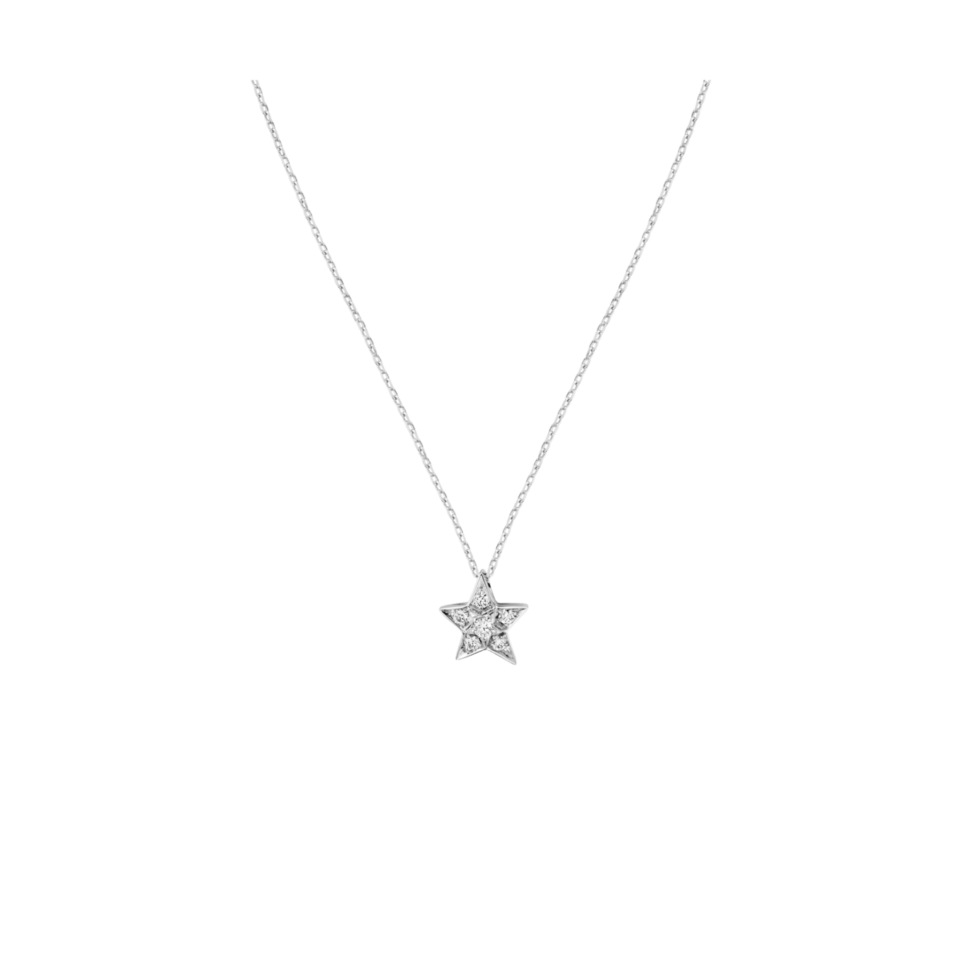 Comète Géode necklace