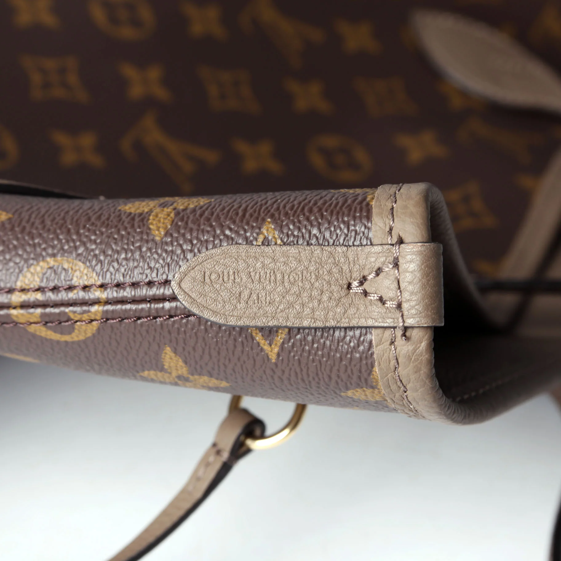 Neverfull MM Inside Out Leather/Monogram