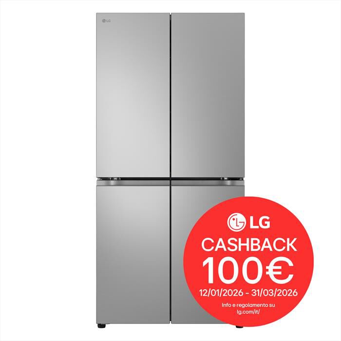 LG - Frigorifero 4 porte GMB860PYDE Classe E 530L-Argento