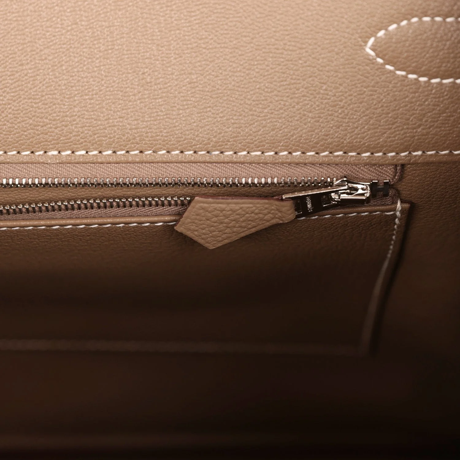 Hermes Birkin 35 Etoupe Togo Palladium Hardware