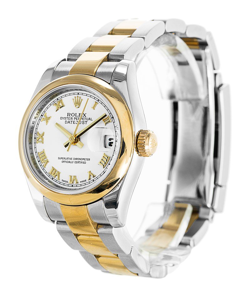 Replica Rolex Datejust 26mm White Dial 179163