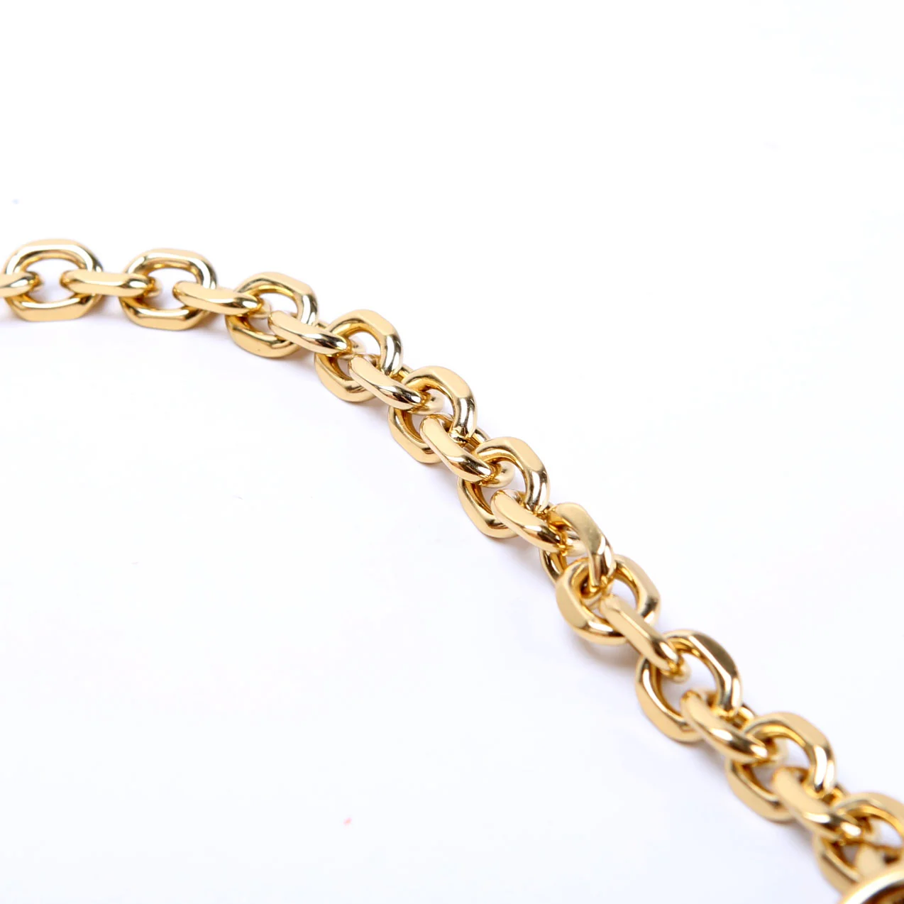 Chain Maillon Triomphe Calfskin Mauve/Gold