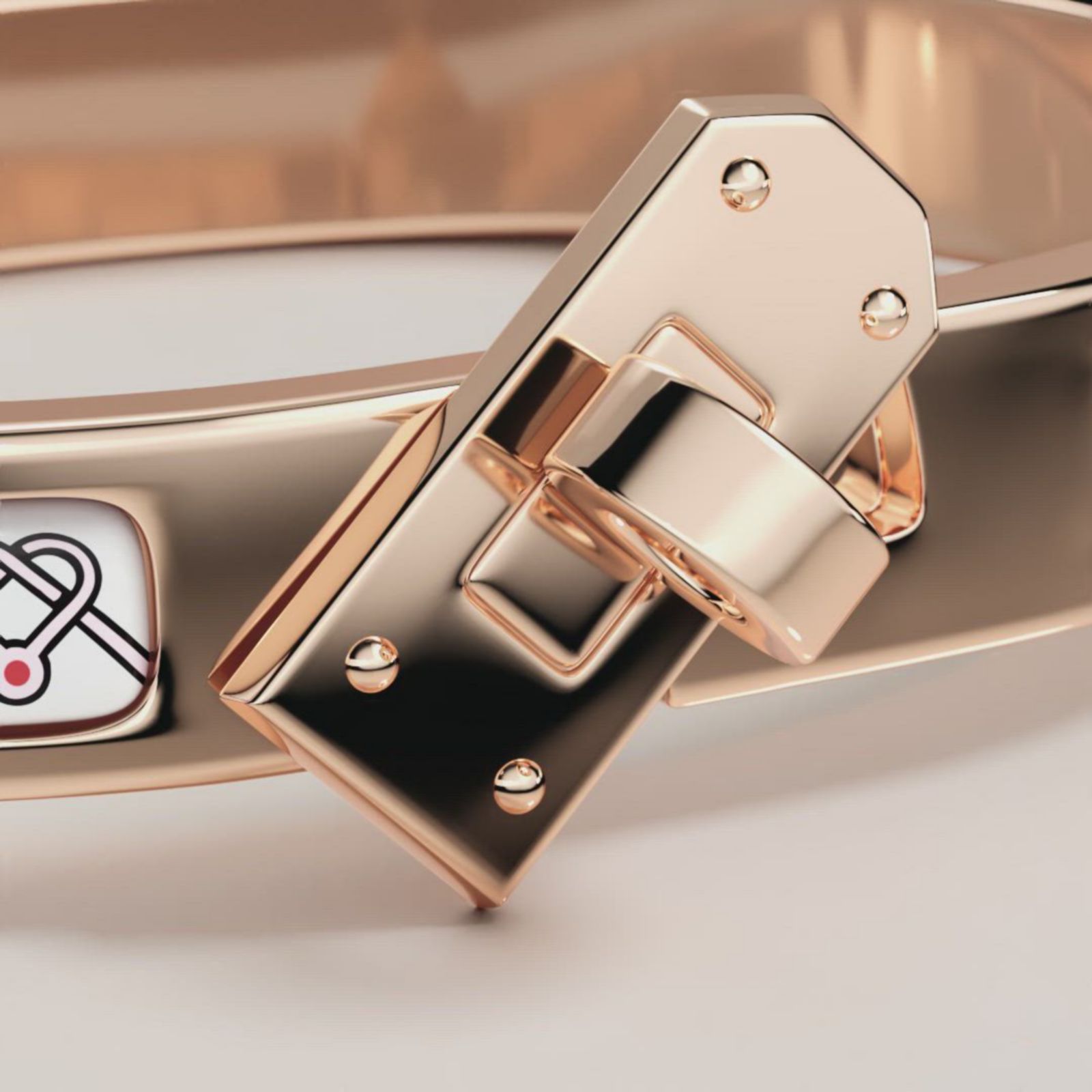 Mini Clic Kelly Petits Coeurs bracelet