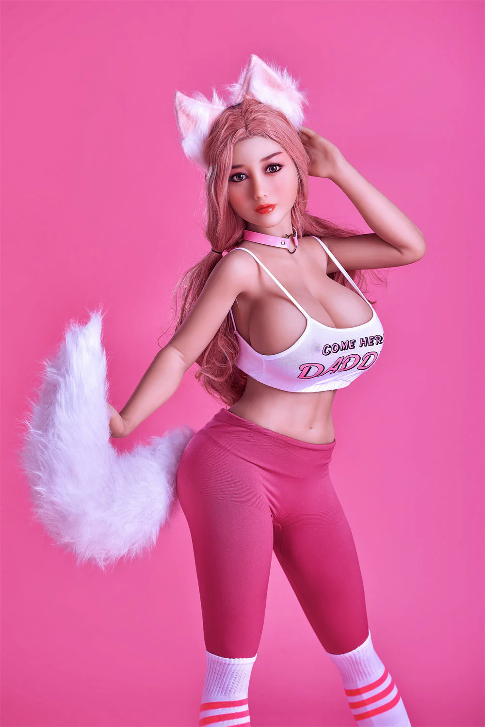 US Stock - Irontechdoll Camille 5ft05/ 154cm #74 Head TPE Foxes Real Life Adult Love Sex Doll