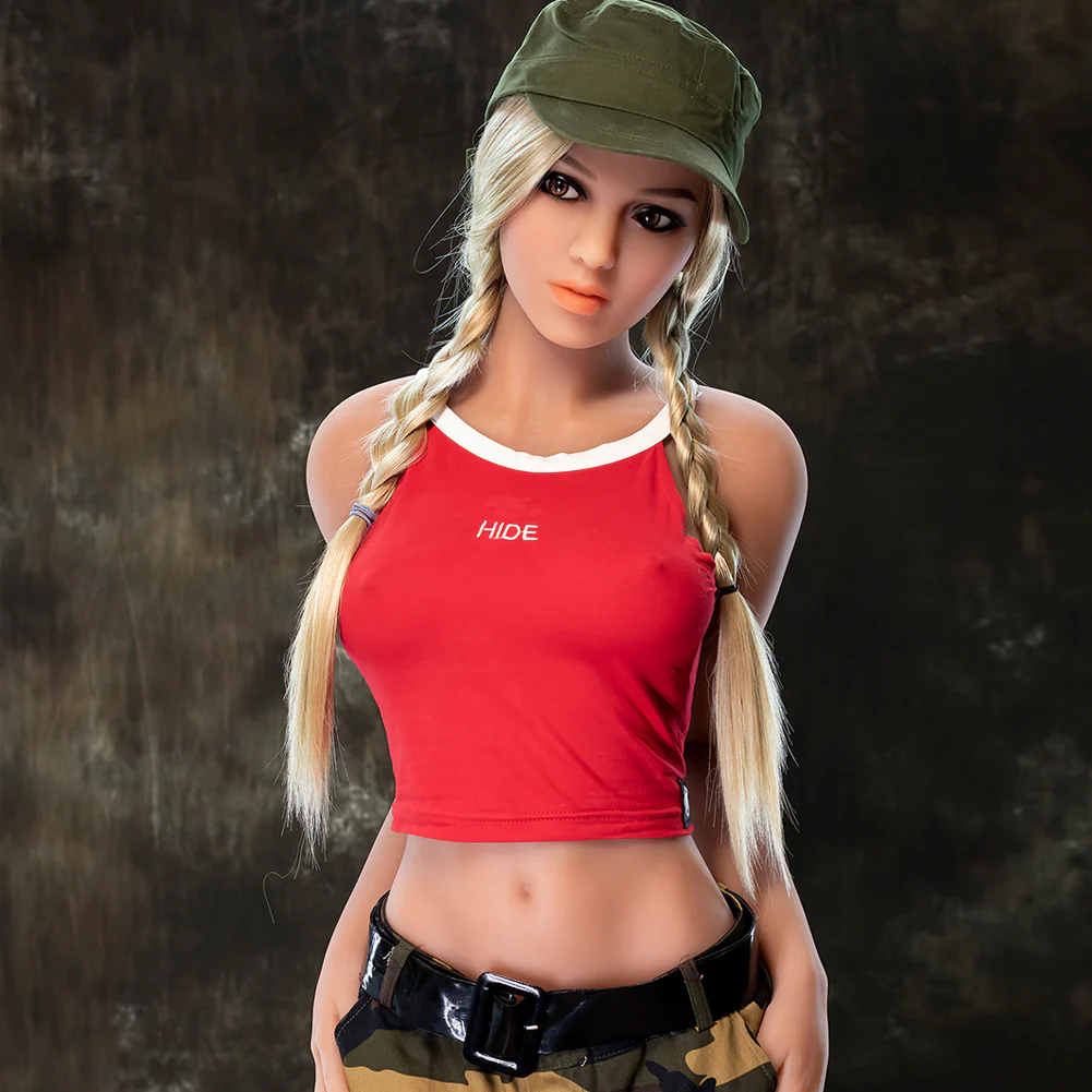 US Stock - Abigail 5ft45 / 166cm #174 Head TPE Hot Army Girl Sex Doll