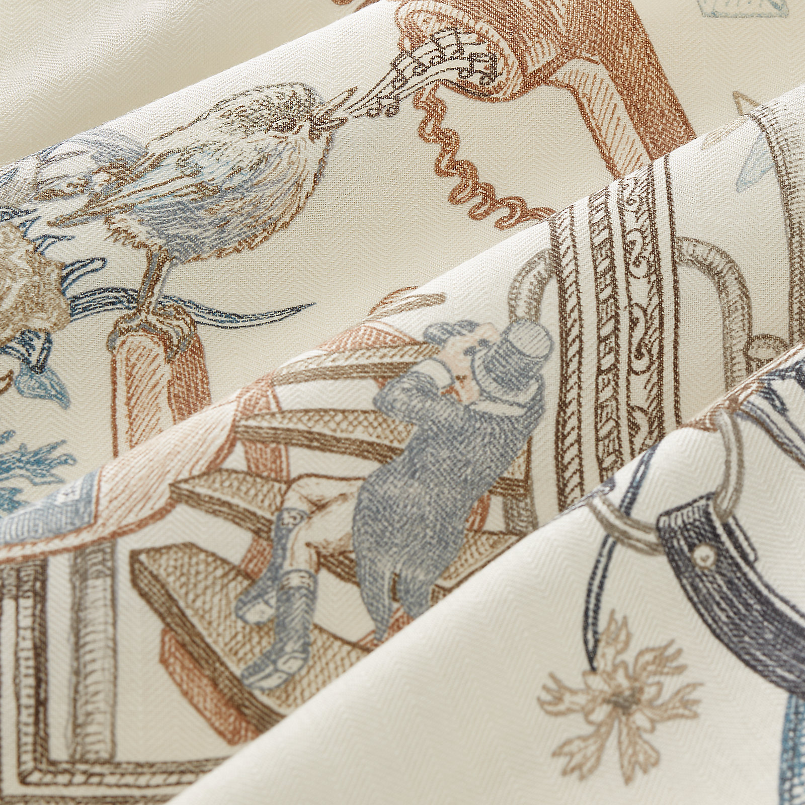 Le Monde d'Hermès shawl 140