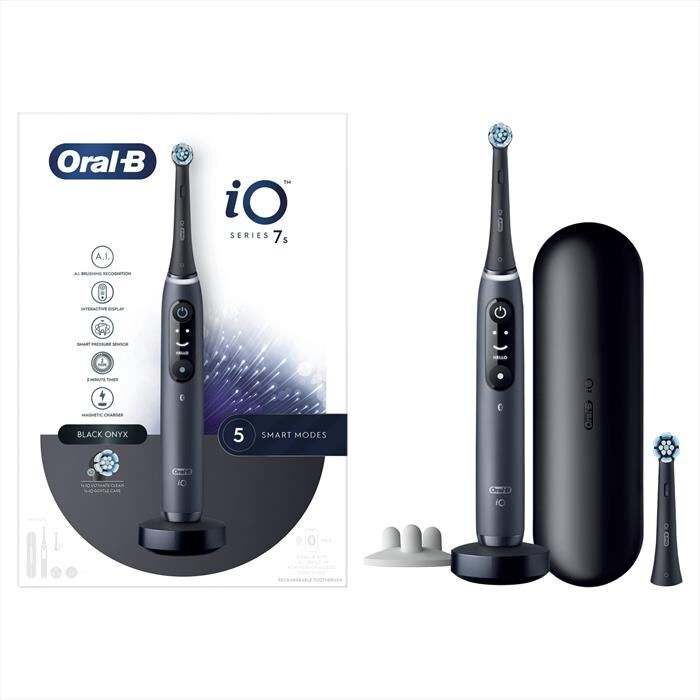 ORAL-B - Spazzolino elettrico IO 7S-Nero