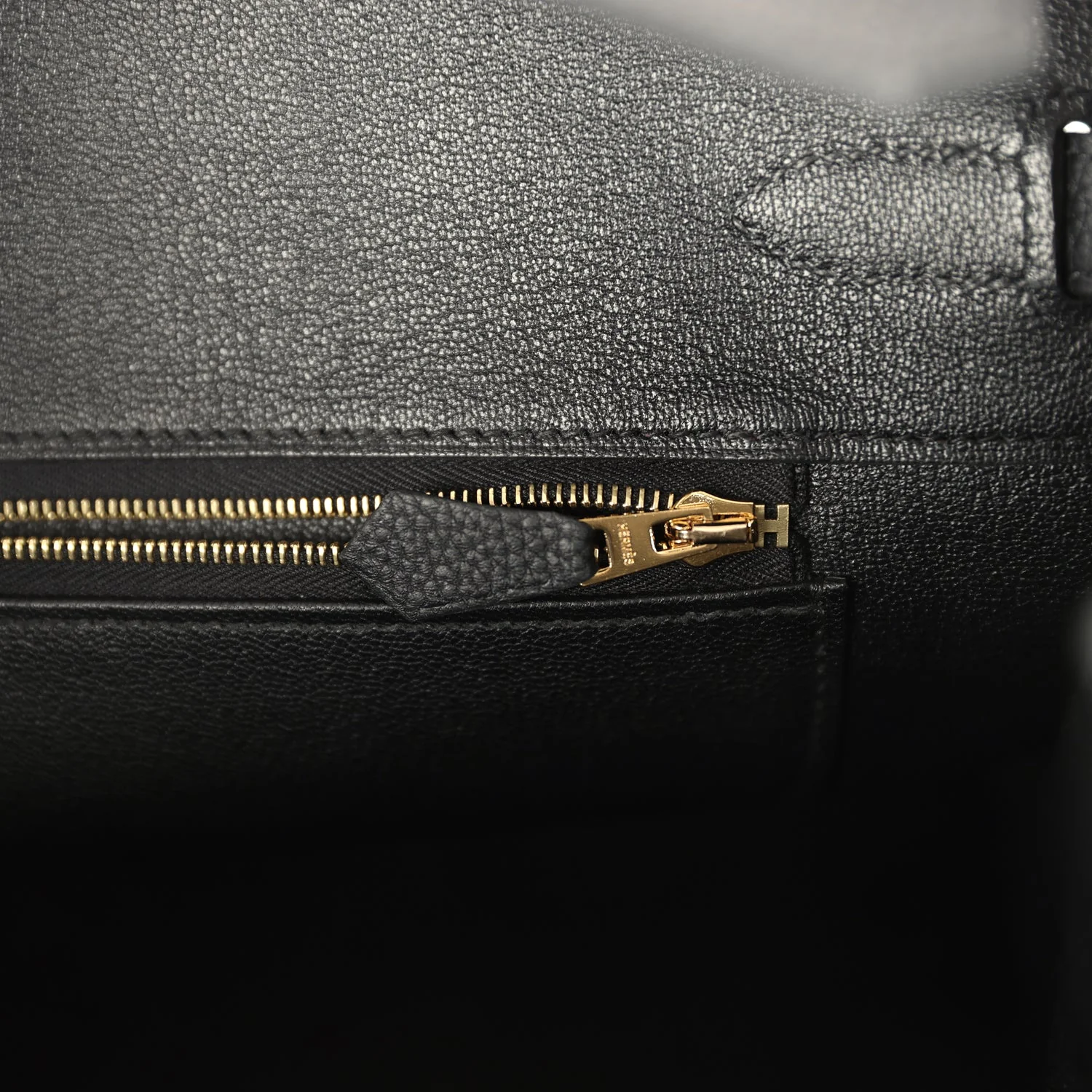 Hermes Birkin 35 Black Togo Gold Hardware