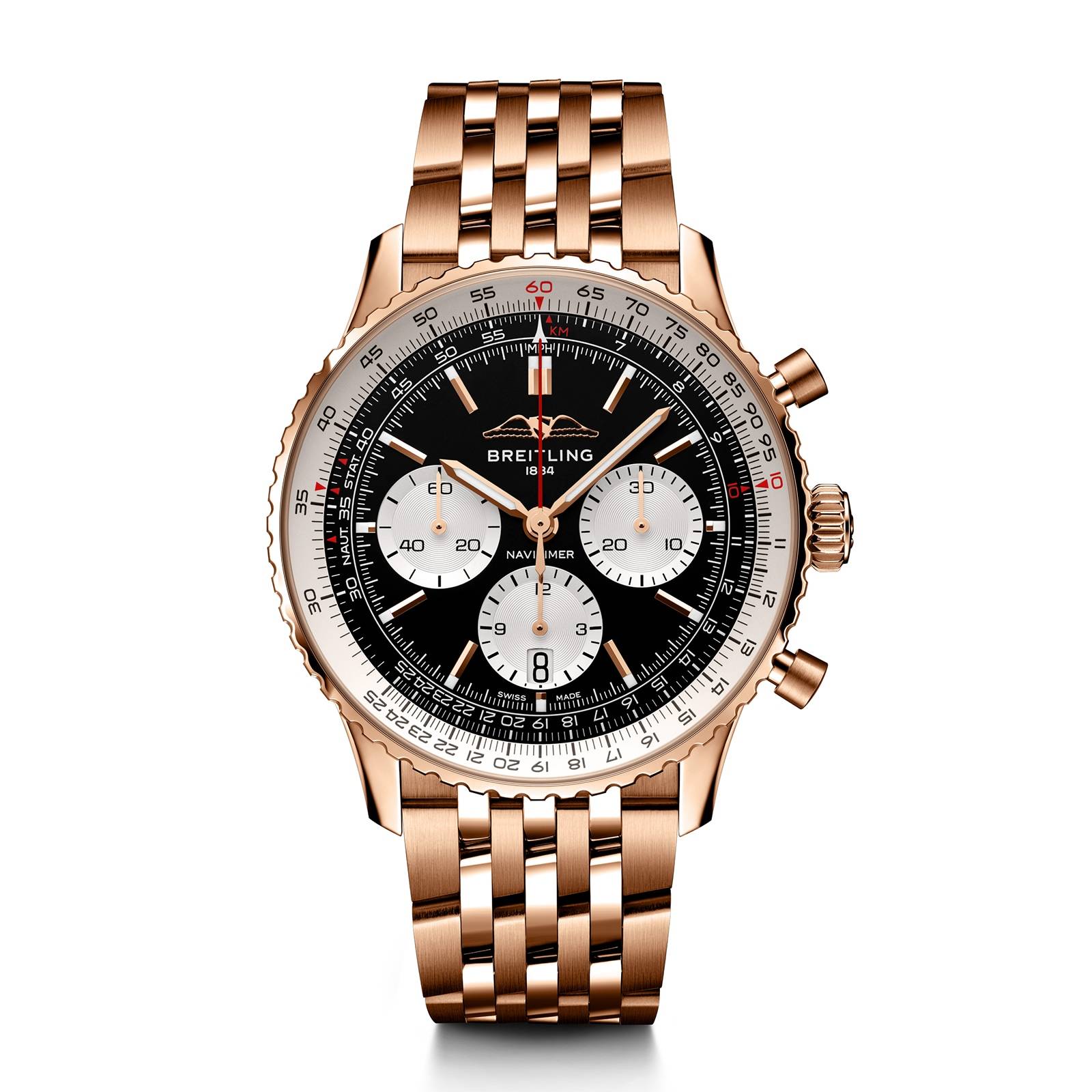 Breitling Navitimer B01 Chronograph 43mm Mens Watch Black-P17532094