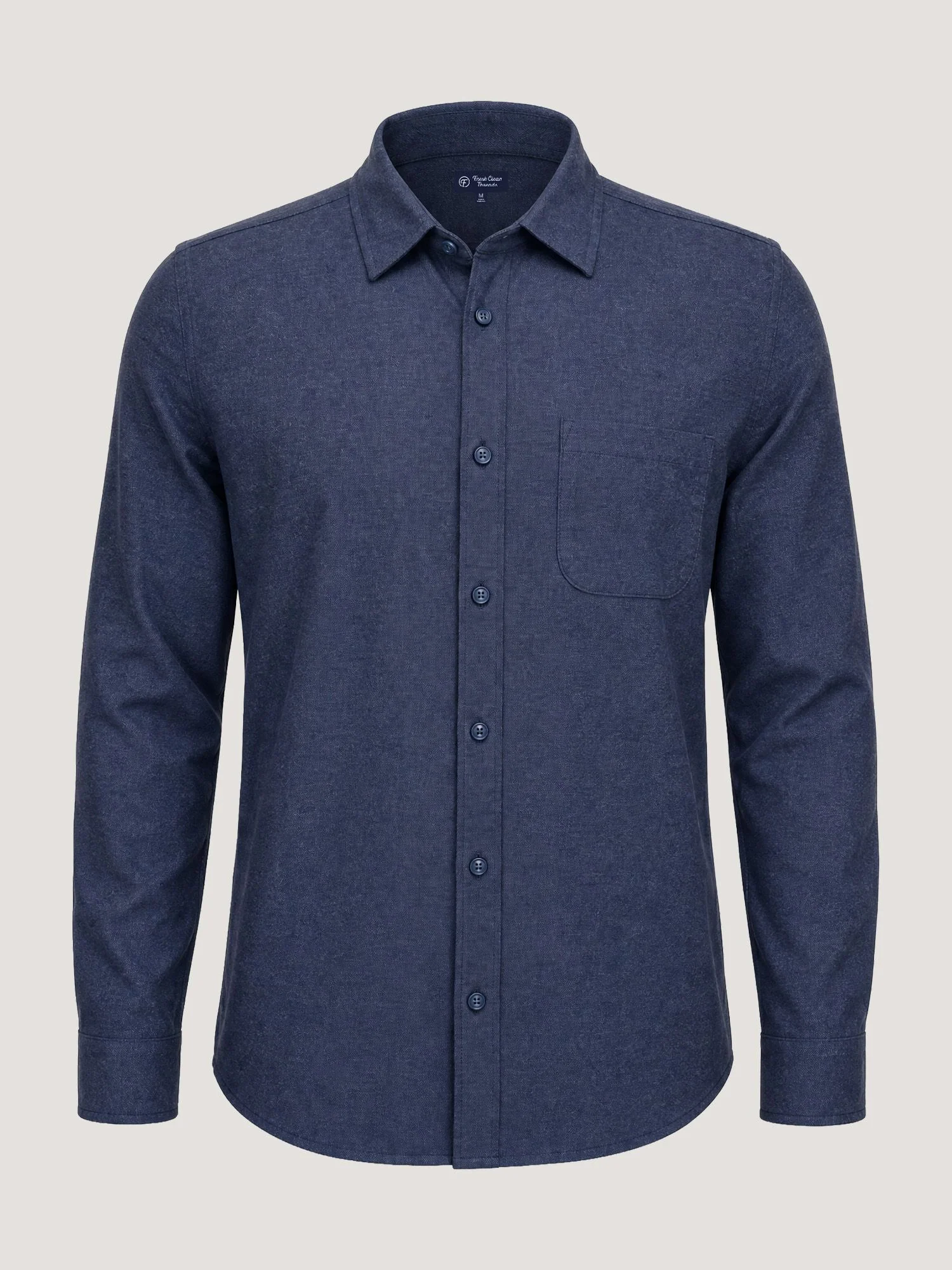 Navy Lightweight Flannel