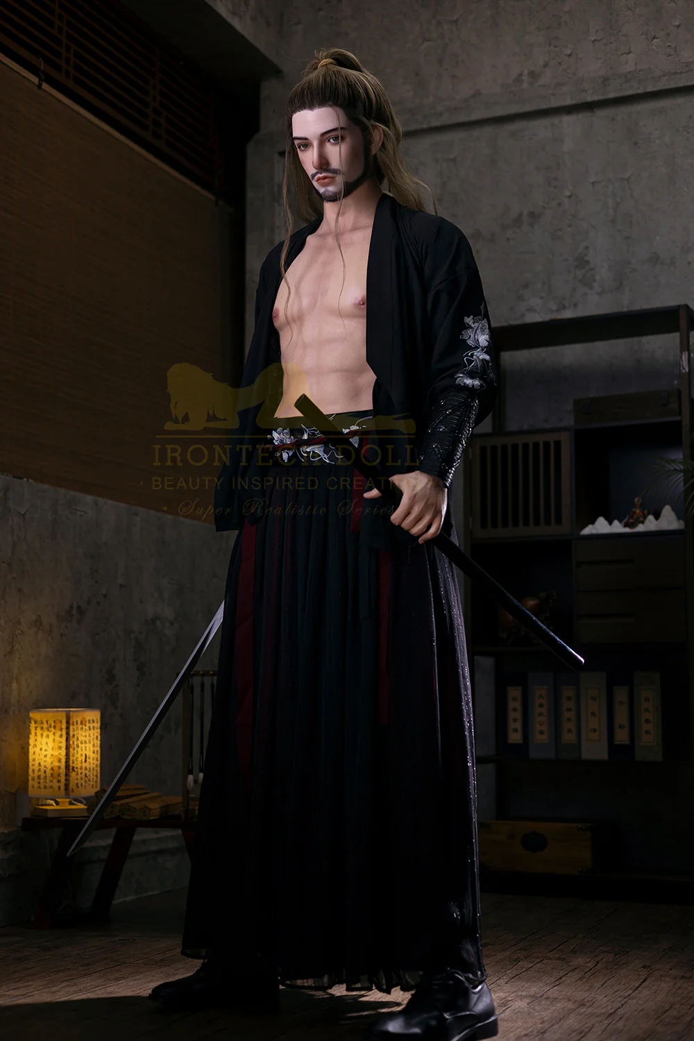 Irontechdoll Micheal 5ft58 /176cm M10 Full Silicone Muscular Full Body Male Custom Sex Doll