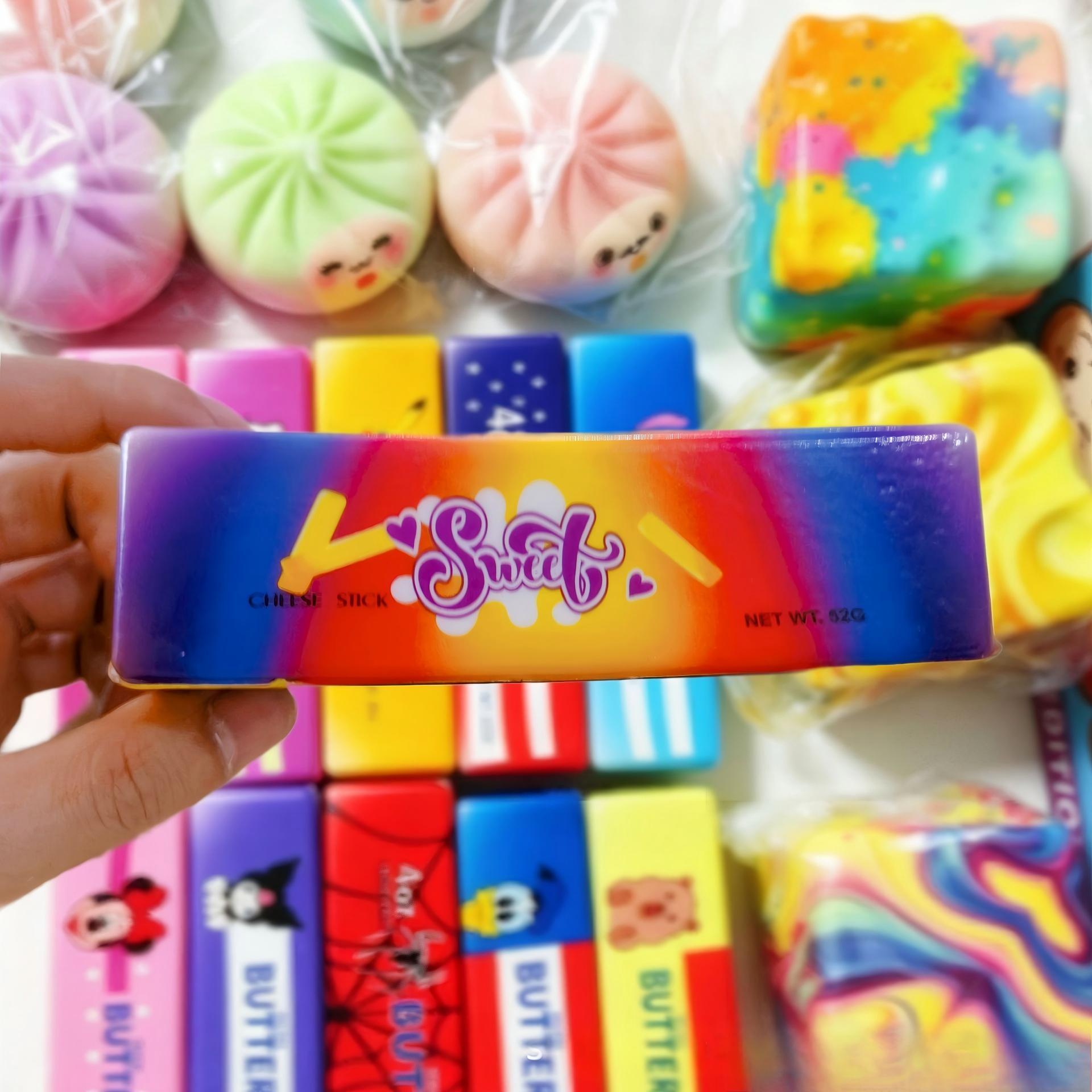 Butter Bar Slow Rising Squishy | Soft Stress Relief Fidget Toy