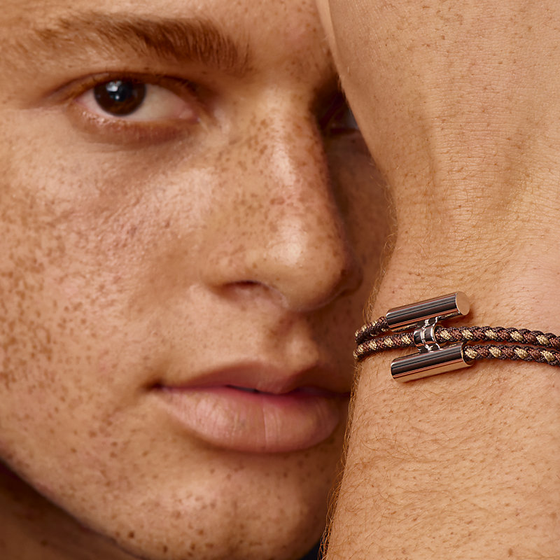 Tournis Tresse Trio Silk bracelet