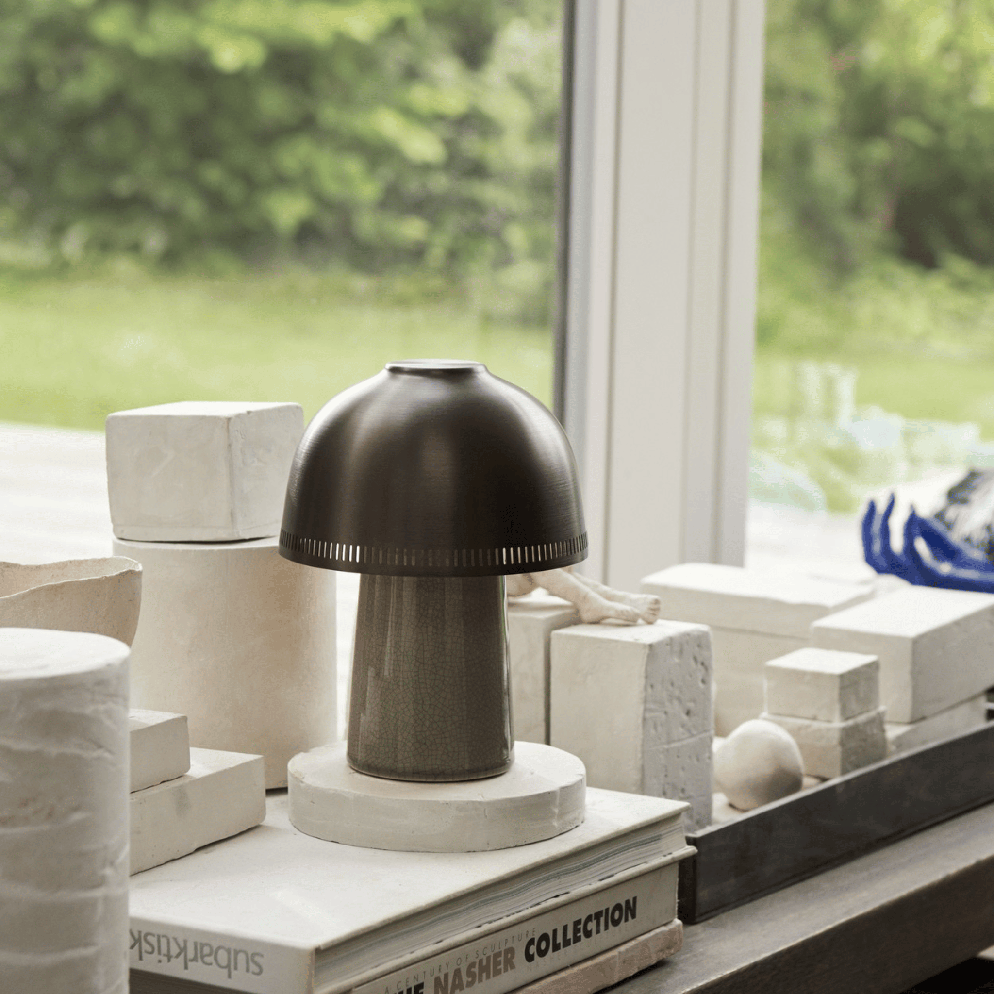 Cordless Ceramic Table Lamp Touch Dimmer
