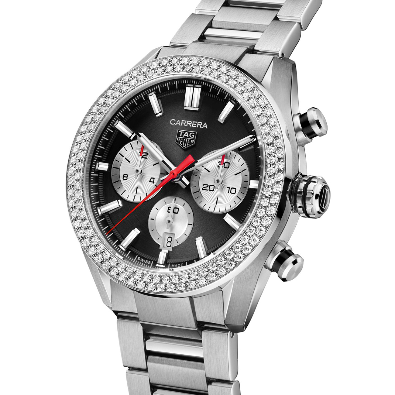 【Super Clone】TAG Heuer Carrera Chronograph Automatic 44mm Steel CBN2A12.BA0643