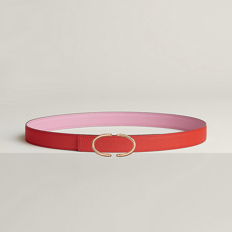 Cache-Cac'H belt buckle & Reversible leather strap 24 mm