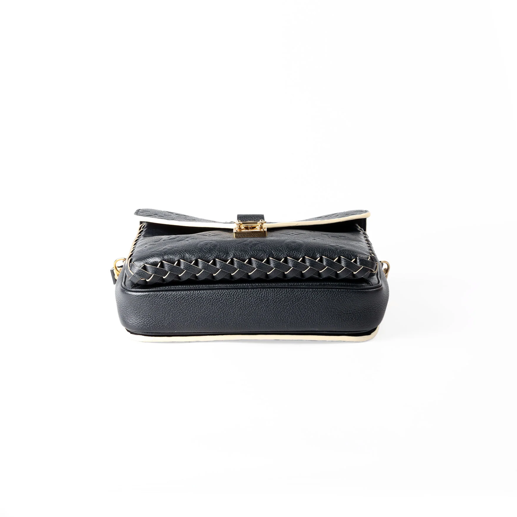 Pochette Metis Empreinte Braided Black