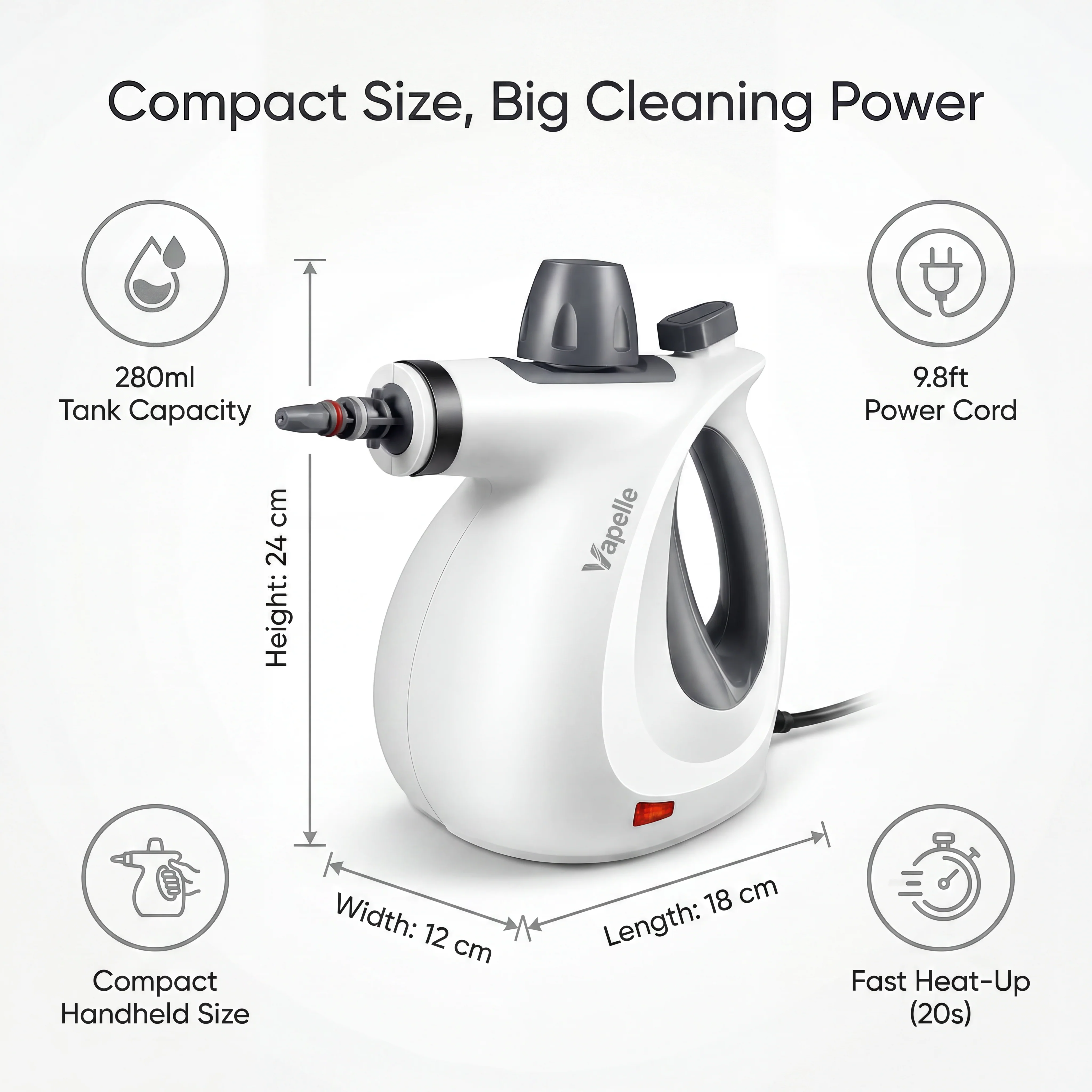 Vapelle PureSteam Pro