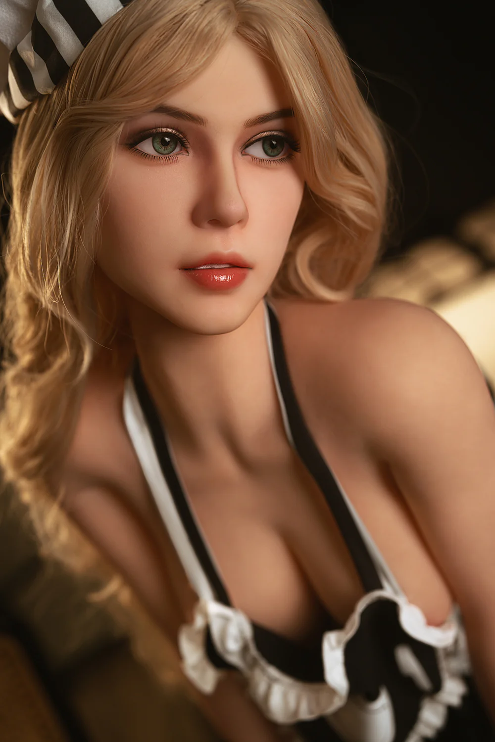 US Stock - YAMIEE Rosie Unique Design  5ft38/ 164cm K41 Full TPE Blonde Female Sex Doll