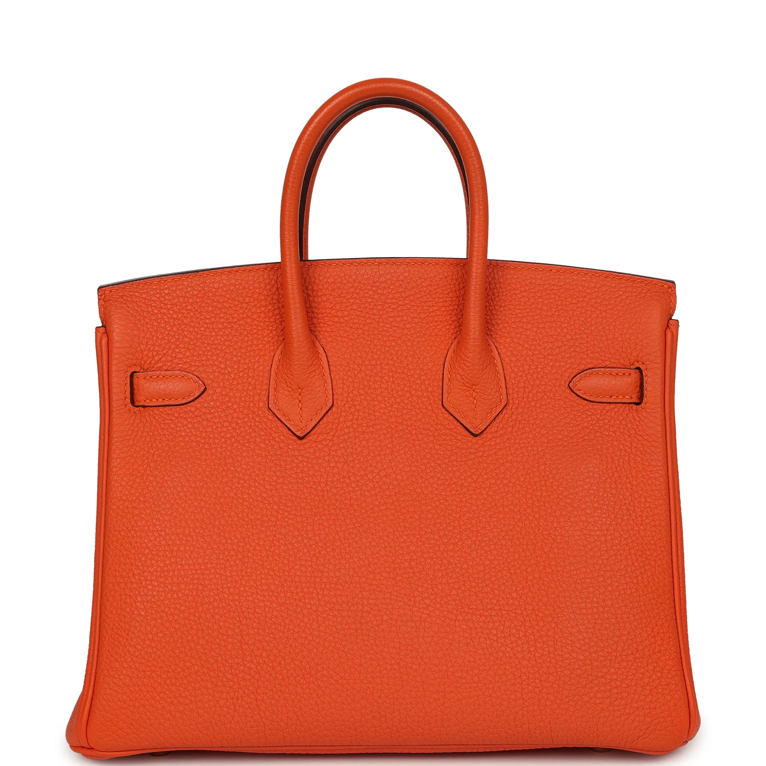 Hermes Birkin 25 Feu Togo Gold Hardware