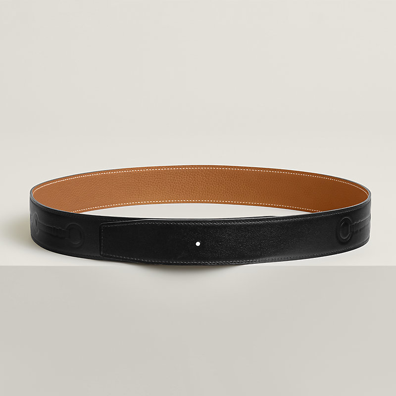 Coaching reversible leather strap 38 mm