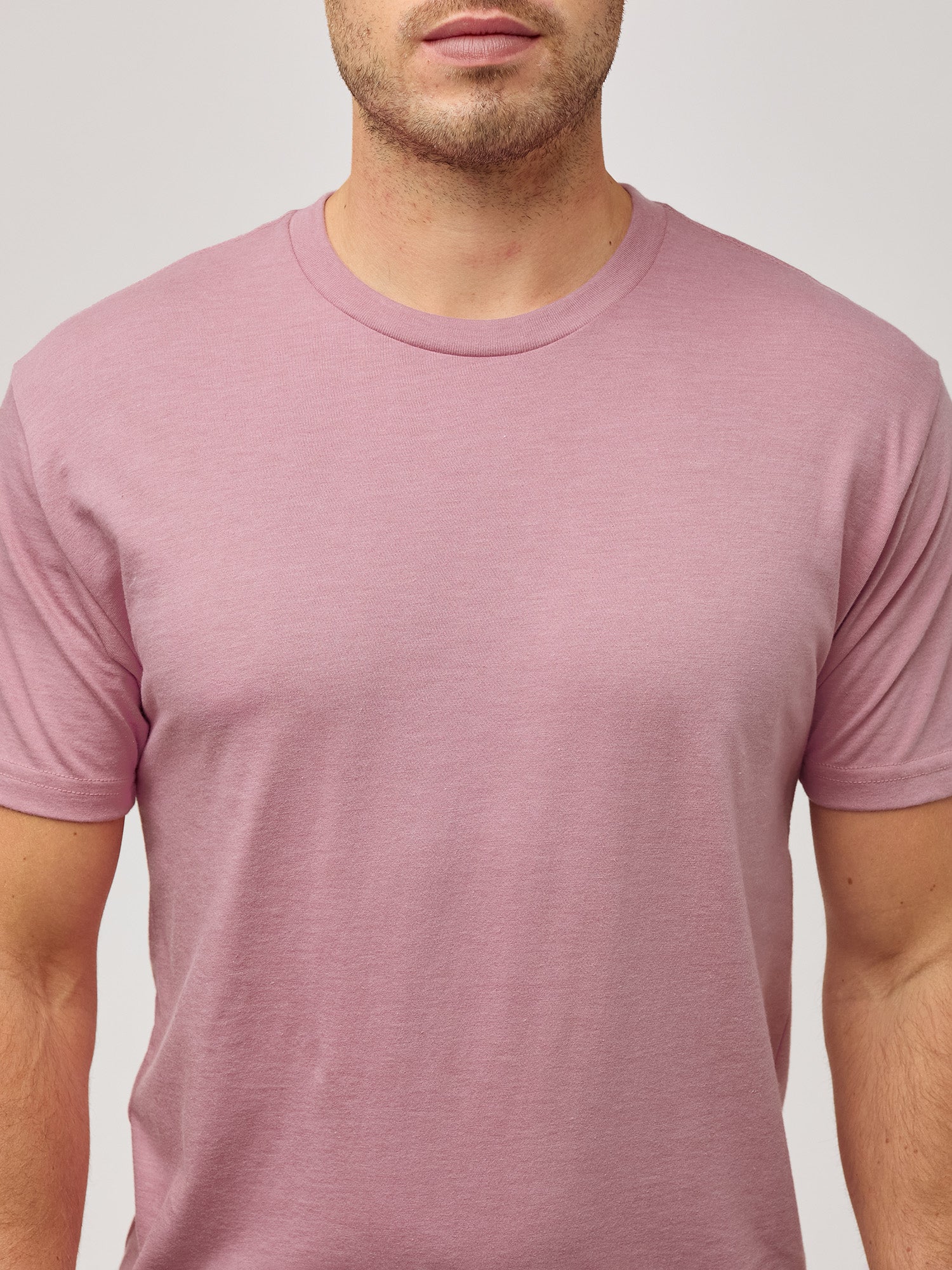 Chalk Pink Crew Neck