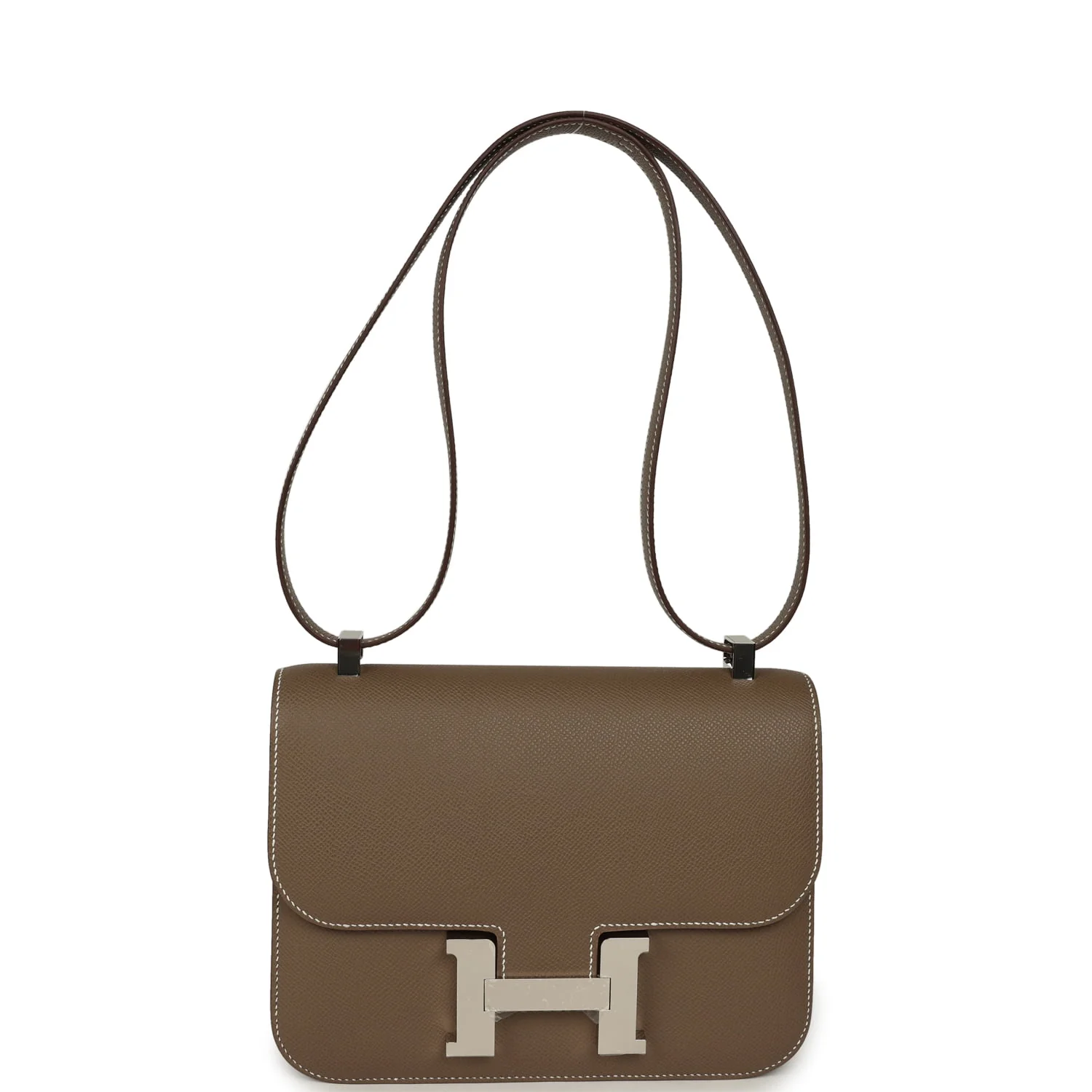Hermes Constance 1-24 Etoupe Epsom Palladium Hardware