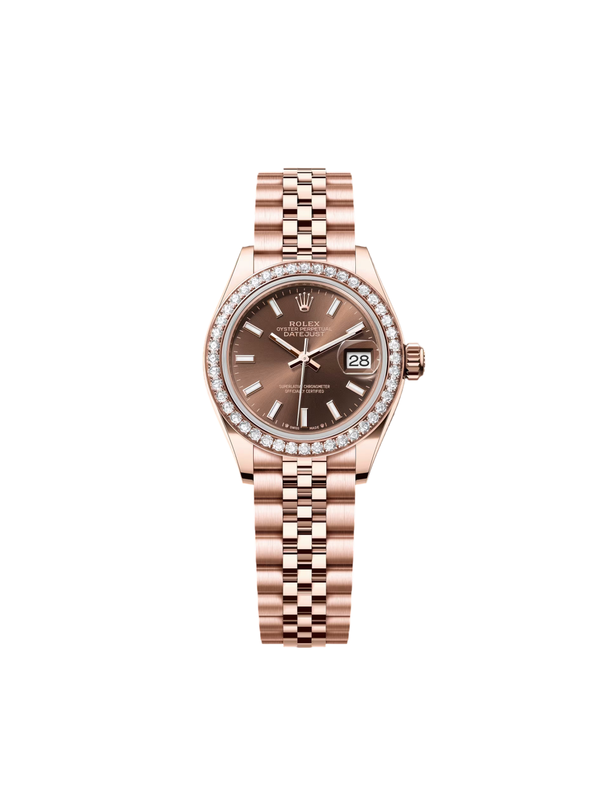 RLX  Lady-Datejust 31mm 279135RBR Chocolate Dial Jubilee Bracelet