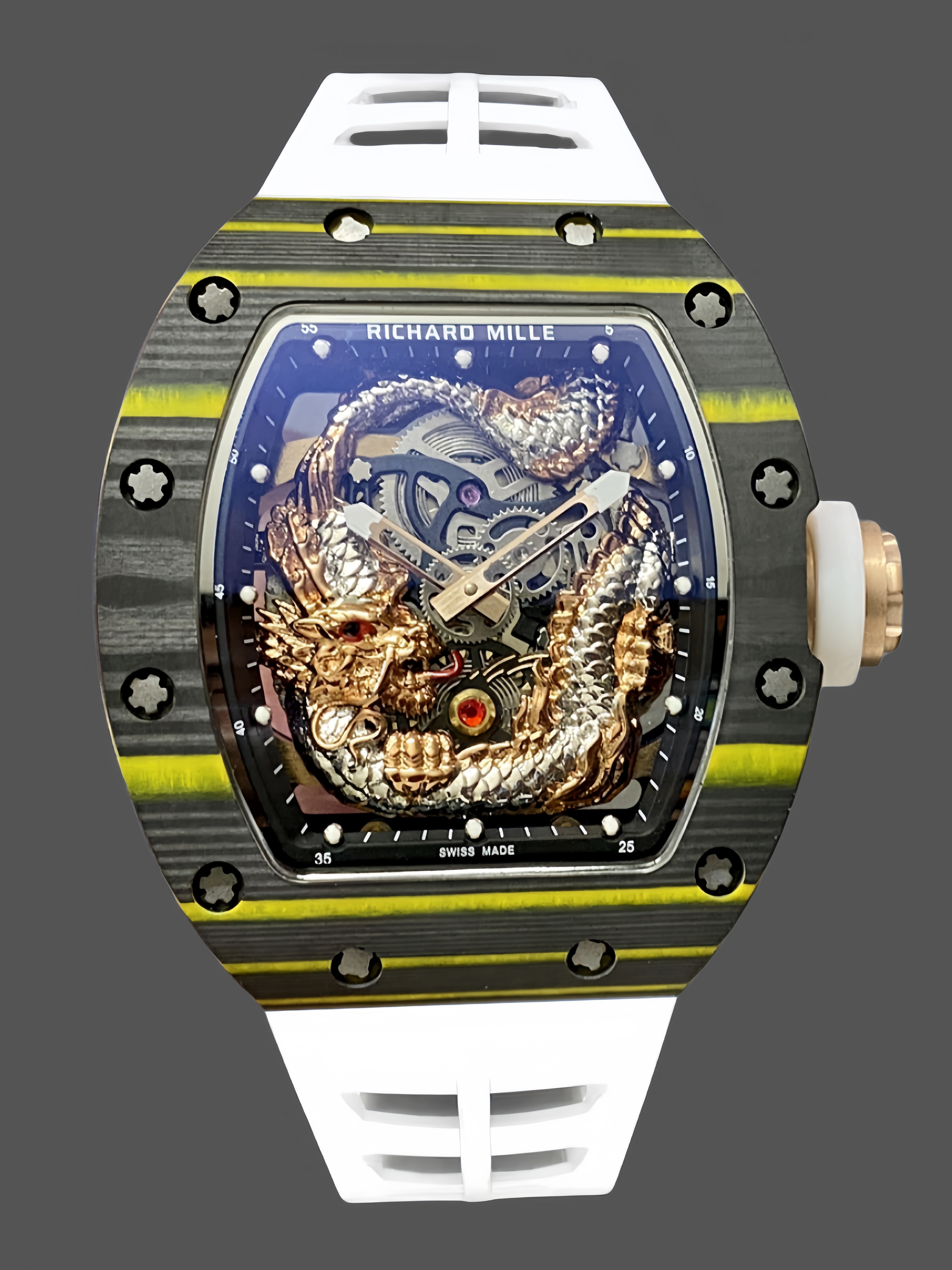 【7A Quality】Richard Mille RM 57-01 Tourbillon Jackie Chan