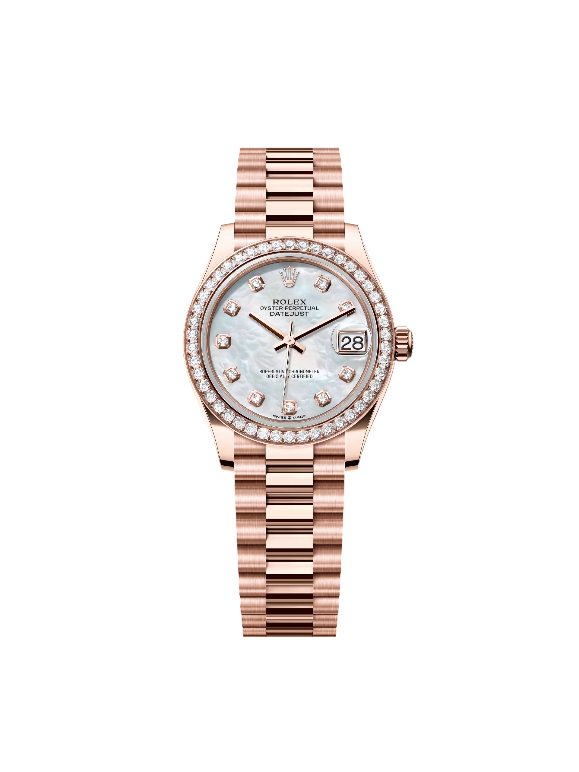 RLX Datejust m278285RBR-0005 Mother-of-Pearl 31mm Dial