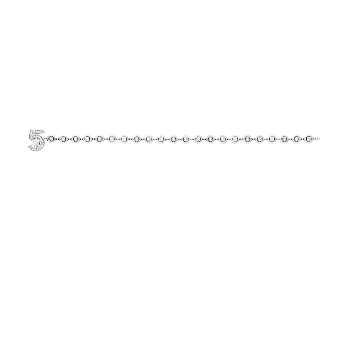 Eternal N°5 diamond line bracelet
