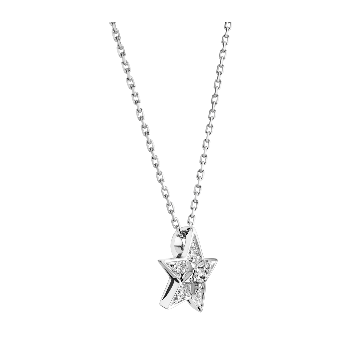 Comète Géode necklace