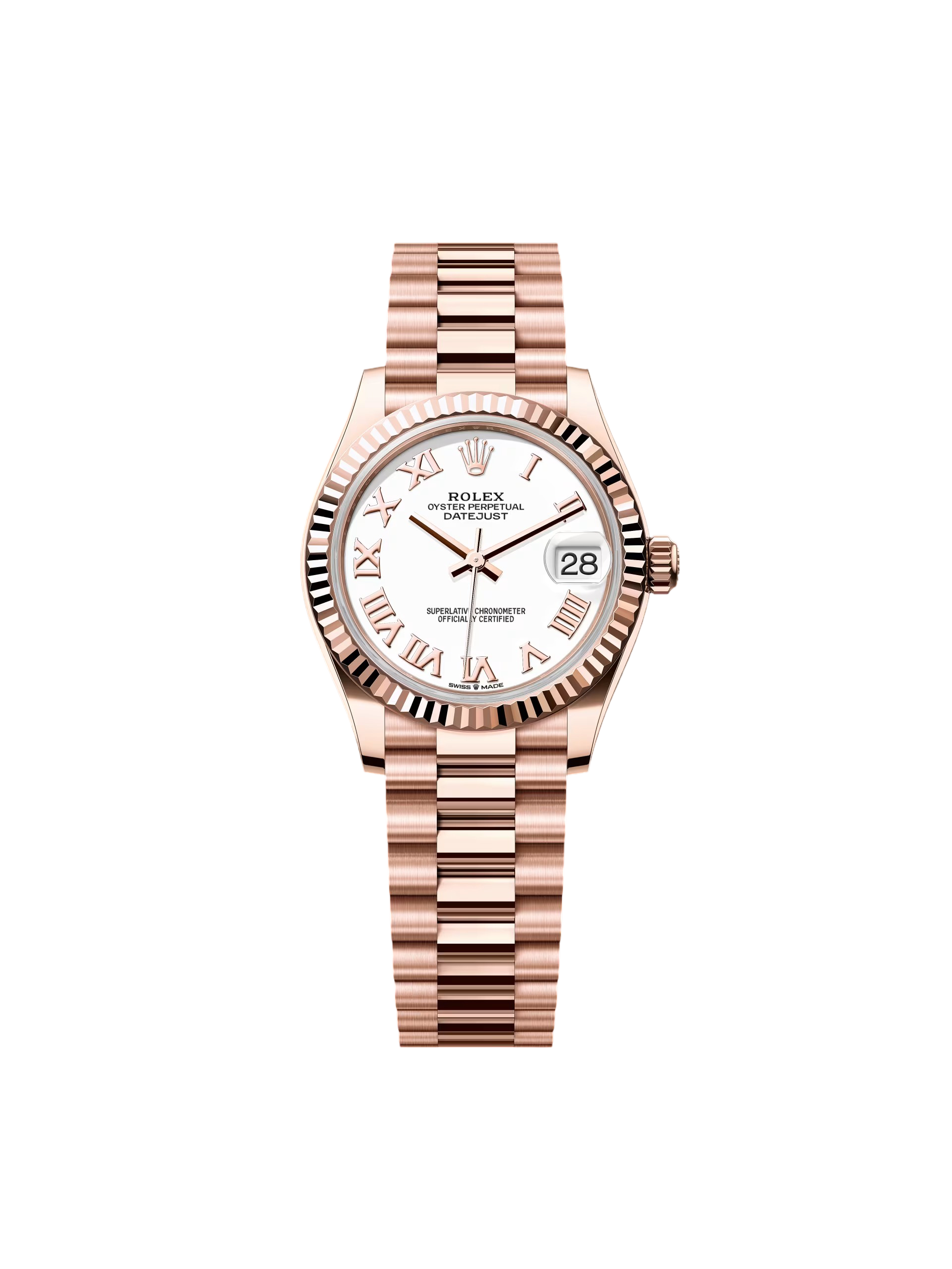RLX Datejust m278275-0019 White 31mm Dial