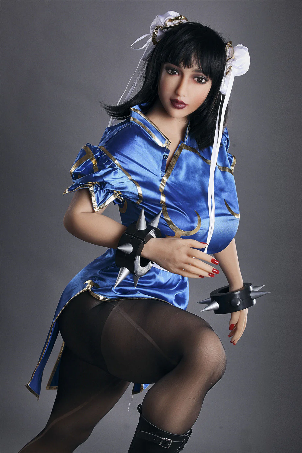US Stock - Irontechdoll Mika 5ft18 / 158cm #69 Head TPE Fullsize BBW Huge boobs Fat Hentai Sex Doll With Thick Thighs