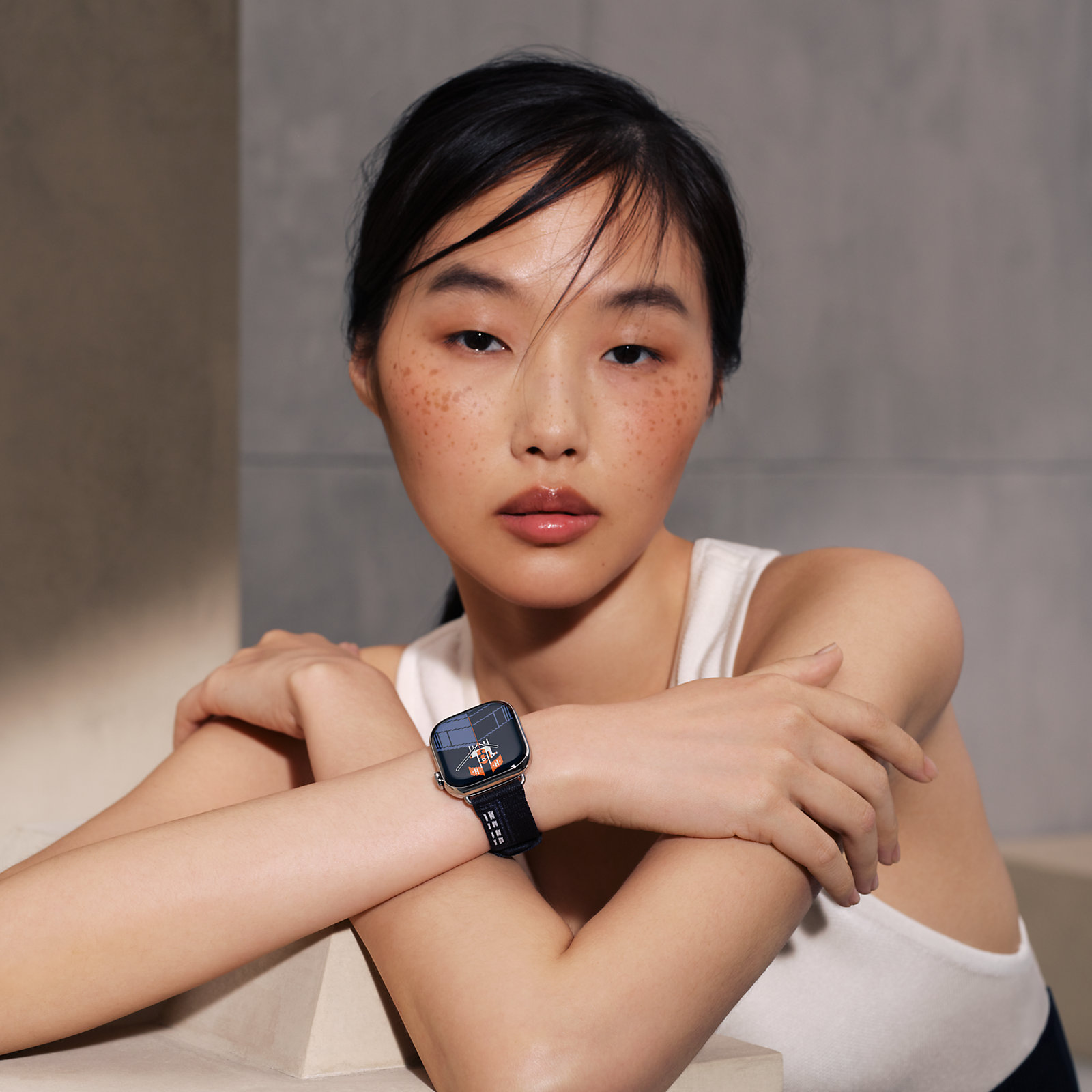 Band Apple Watch Hermès Single Tour 42 mm Faubourg Party