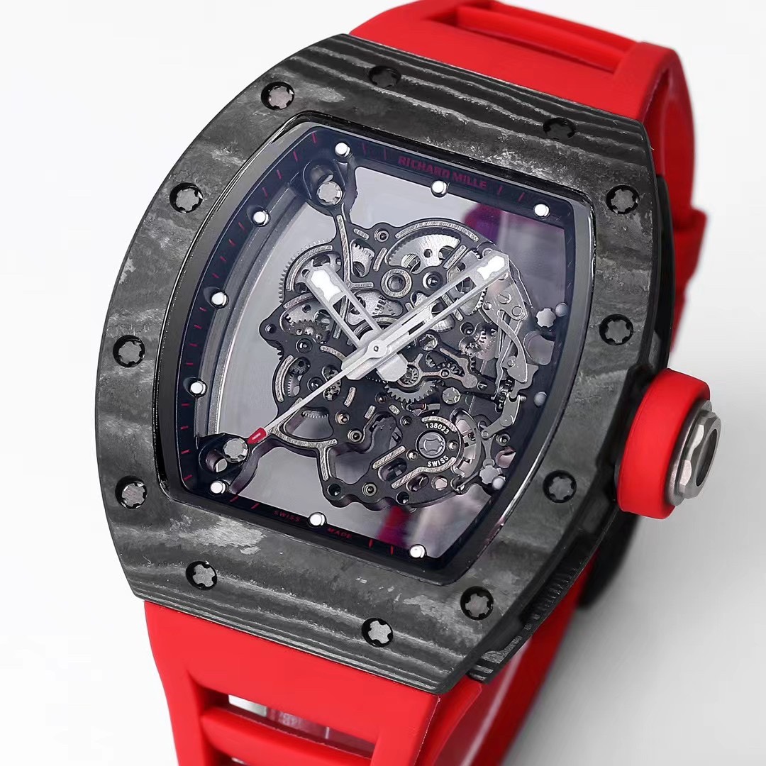 【7A Quality】Replica Richard Mille RM055 NTPT Carbon Super Clone Men’s Watch
