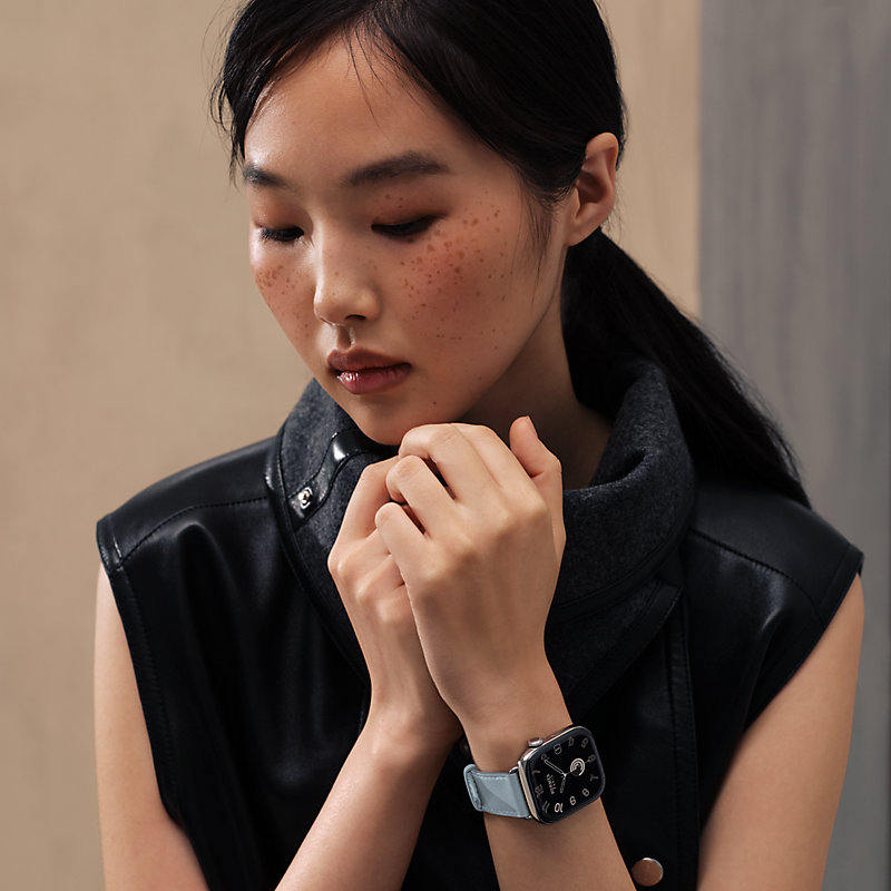 Series 11 case & Band Apple Watch Hermès Single Tour 42 mm