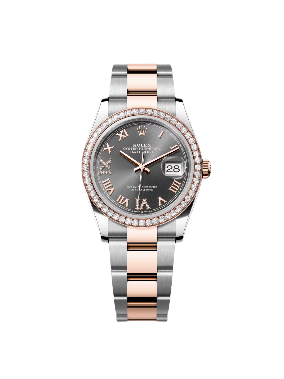 RLX  Datejust 36mm 126281 Slate Dial Oyster Bracelet