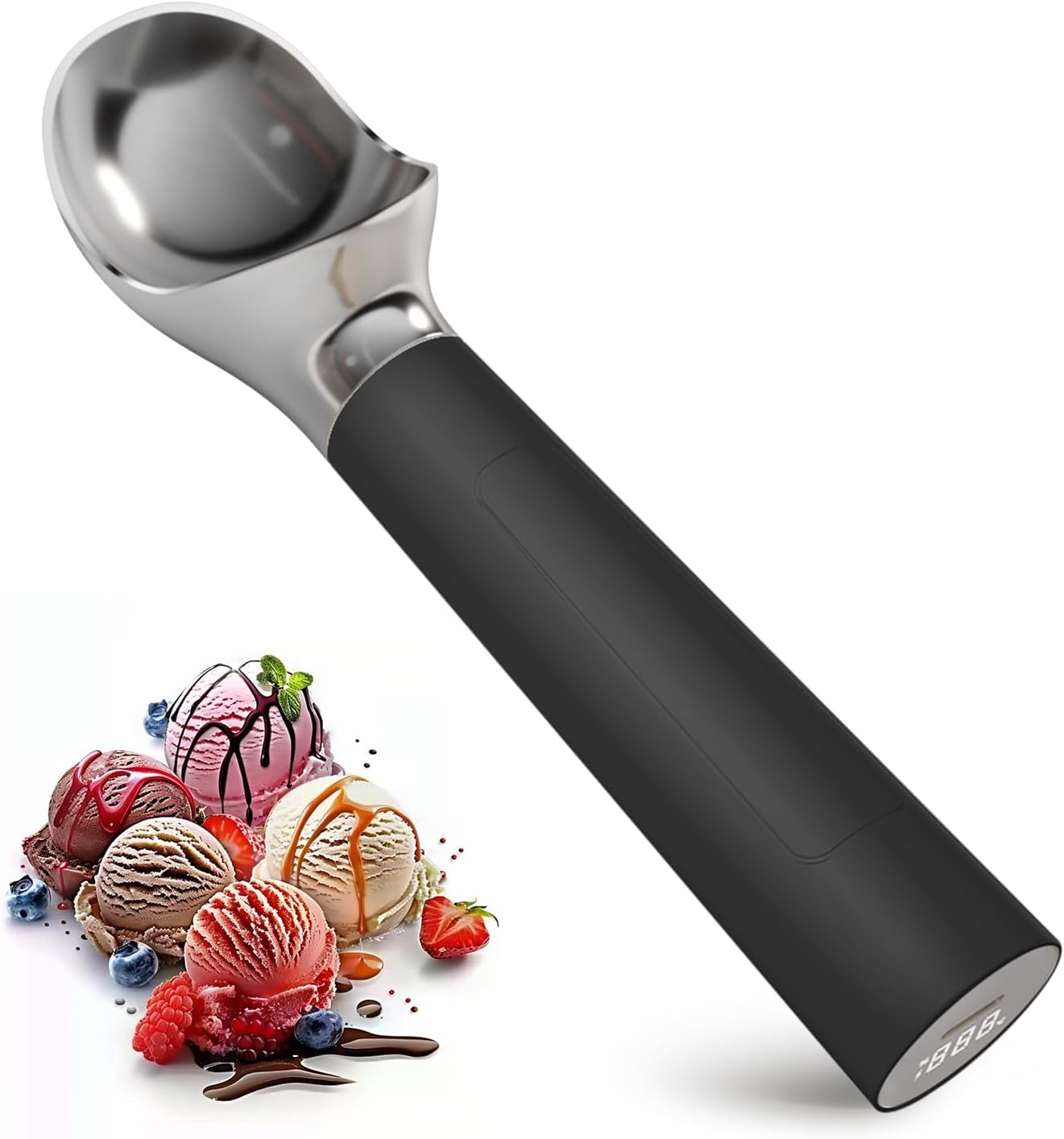 Heated Ice Cream Scoop