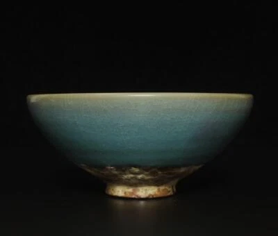 18CM Old Fine Chinese Jun Yao Jun Kiln Bowl