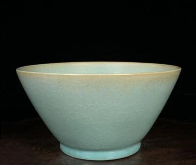 Old Chinese Ru Yao Ru Kiln Douli Bowl CK703